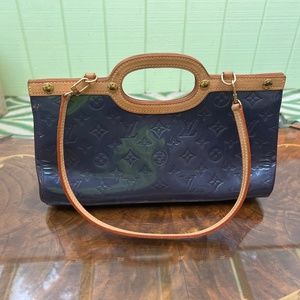 Louis Vuitton Monogram Vernis Roxbury Drive (Purple; Cowhide Leather)